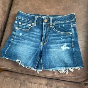 American eagle high rise shortie